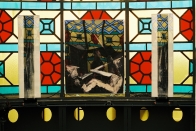 Ausstellung IM LICHTE DER YENIDZE von Elisabeth Rößler 2002 unter der Kuppel der Yenidze, Dresden.006