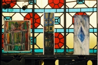 Ausstellung IM LICHTE DER YENIDZE von Elisabeth Rößler 2002 unter der Kuppel der Yenidze, Dresden.008